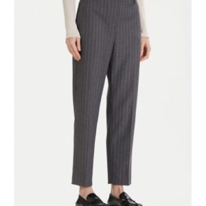 Pantaloni  Gri - 63% poliester - 34% viscoza - 3% elastan - Gri