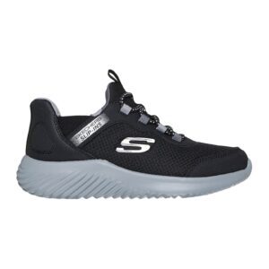 Pantofi sport slip-ins cu logo Bounder - Negru/Gri deschis