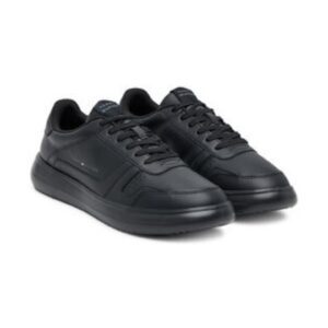Tenisi barbatesti - 305437051 - piele naturala - negru