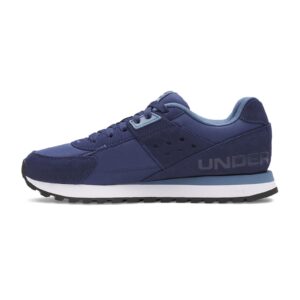 Pantofi sport cu detalii de piele intoarsa Essential Runner - Albastru inchis/Bleumarin