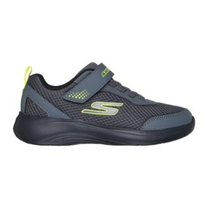 Pantofi sport cu logo si inchidere velcro Selectors-Reset Achieved - Gri carbune