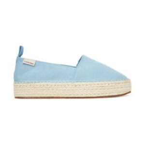 Espadrile dama -  material textil - albastru