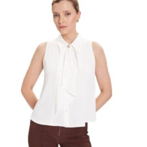 Tricou dama -  poliester - alb