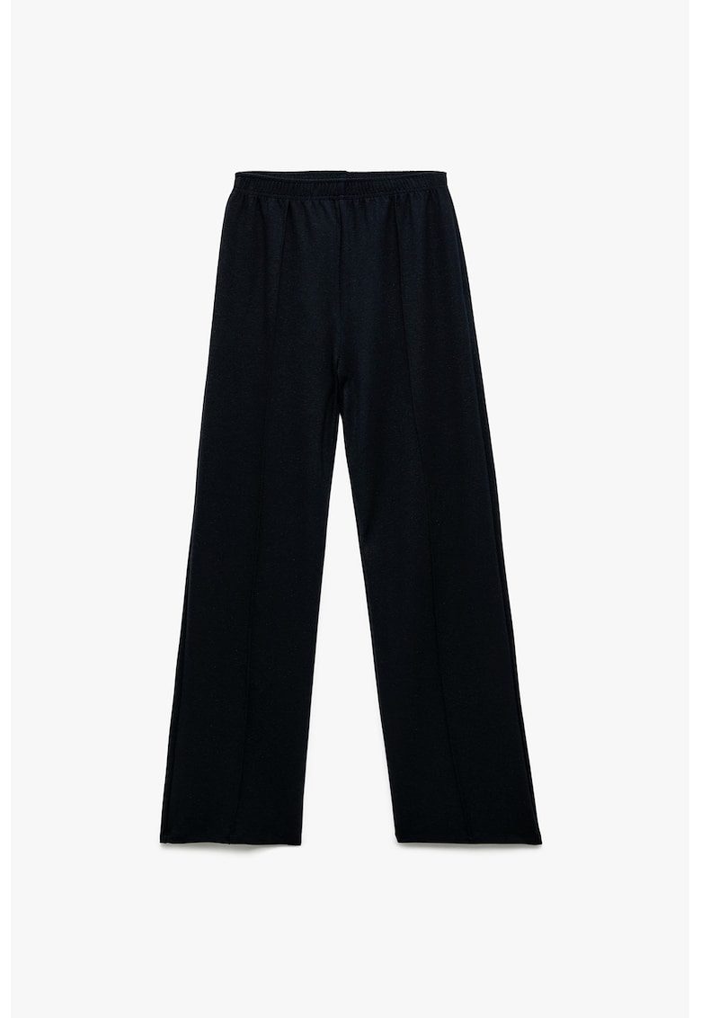 Pantaloni cu croiala ampla - Albastru ultramarin