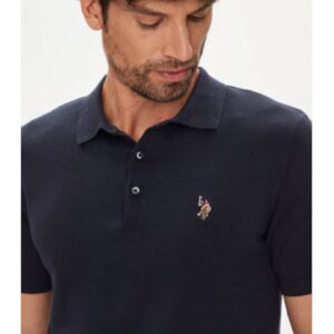 Tricou barbati - bleumarin - 100% bumbac -