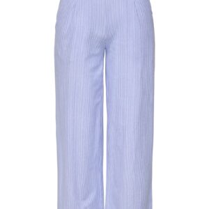 Pantaloni dama 15345574 - Bumbac/Poliester - Albastru - Albastru