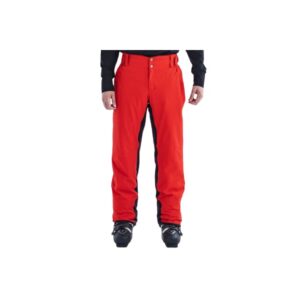 Pantaloni de schi pentru barbati - Poliester - Rosu/Negru - Rosu/Negru