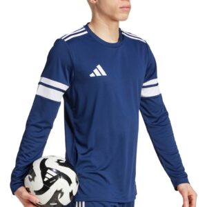Tricou sportiv barbatesc Squadra 25 - maneca lunga - bleumarin - poliester reciclabil -