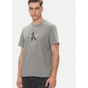 Tricou barbati -  gri - 100% bumbac -