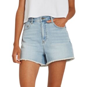 Pantaloni scurti dama denim - cinci buzunare - albastru -