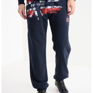 Pantaloni de trening cu logo Mapote - Albastru ultramarin