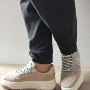 Pantofi Casual Dama  250536-8 Bej - Bej - Bej