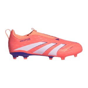 Pantofi sport cu logo - pentru fotbal Predator League - Alb/Portocaliu