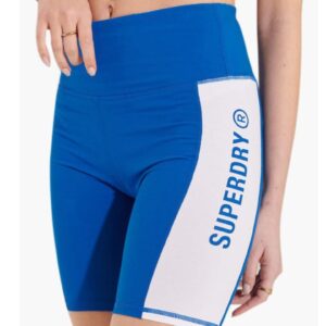Pantaloni sport dama - Superdry - Elastan - Albastru -