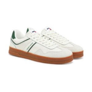 Tenisi barbatesti -  305159083 - piele naturala - bej/verde