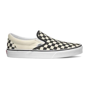 slip-on Classic 6546130 - Negru/Alb murdar