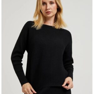 Pulover tip liliac negru - Negru
