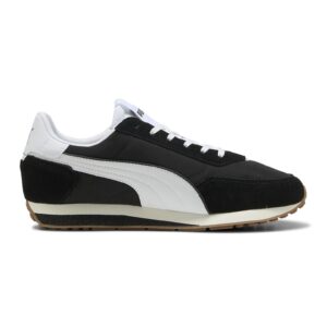 Pantofi sport St Miler de plasa cu garnituri de piele intoarsa - Alb/Negru
