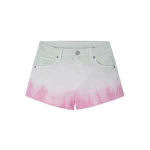 Pantaloni scurti din denim fete  Patty Splash bumbac - Multicolor