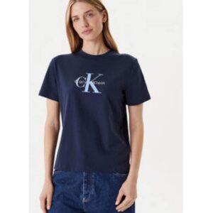 Tricou dama -  bumbac - Bleumarin