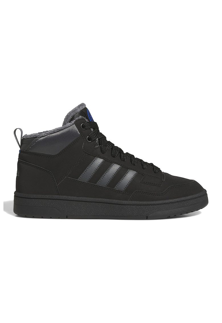 Pantofi mid-cut Rapid Court cu captuseala din plus - pentru baschet - Negru