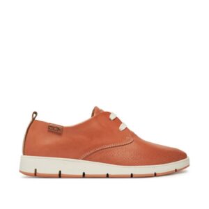 Pantofi dama W8A-4877C1 - Piele naturala - Portocaliu