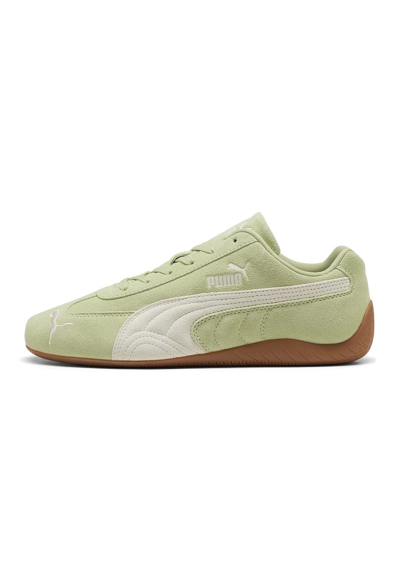 Pantofi sport unisex Speedcat OG din piele intoarsa - Verde fistic