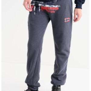 Pantaloni de trening cu logo Mapote - Gri inchis