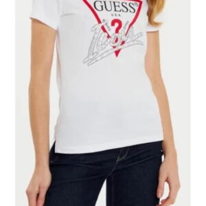 Tricou dama  Bumbac - Alb -