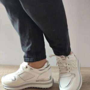 Pantofi Casual Dama  Wsc250520-2 Albi - Alb - Alb