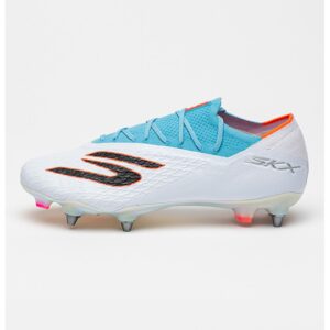 Pantofi cu crampoane - pentru fotbal Skx 2 Elite - Negru/Albastru prafuit/Albastru lavanda