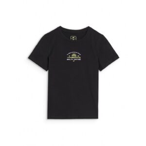 Tricou fete JWSS25TTSHF1871-20S - 4F - Bumbac - Negru