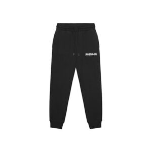 Pantaloni de trening baieti Bumbac/Poliester - Negru