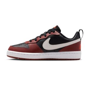 Pantofi sport Court Borough din piele ecologica - Alb/Visiniu/Negru