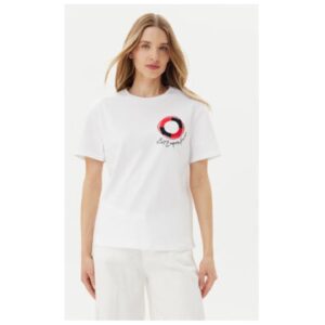 Tricou dama  Emporio Armani - 7W000491 AF12957 - Bumbac - Alb - Alb