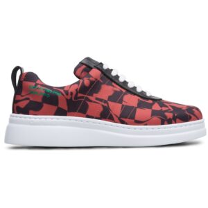 Pantofi sport din material textil Twins - Portocaliu