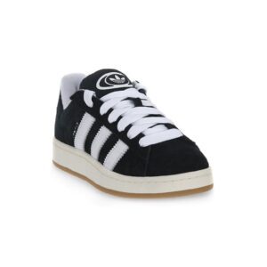 Tenisi dama - Campus - Piele intoarsa - Negru - Negru