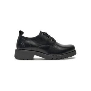Mocasini dama  RUDA538FLY - Piele naturala - Negru
