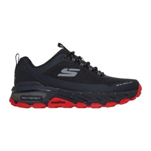 Pantofi sport din piele ecologica Max Protect - Rosu/Negru