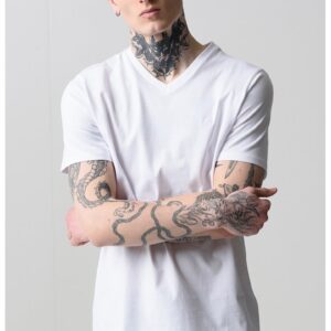 Tricou uni regular-fit