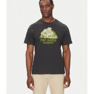 Tricou barbati - negru - 100% bumbac