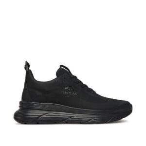 Tenisi barbati -  305642530 - piele ecologica - negru