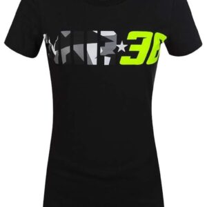 Tricou dama  bumbac - negru -