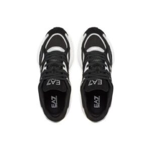 Pantofi sport barbati - X8X237 XK425 - Emporio Armani - Textil - Negru - Negru