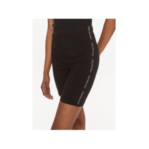 Pantaloni sport dama - Bumbac/Elastan - Negru -