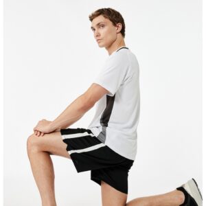 Tricou regular-fit cu model uni - Alb
