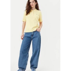 Tricou Polo Dama - Galben - 96% bumbac -