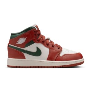 Pantofi sport Air Jordan 1 Mid GS 51020 - Verde/Bej