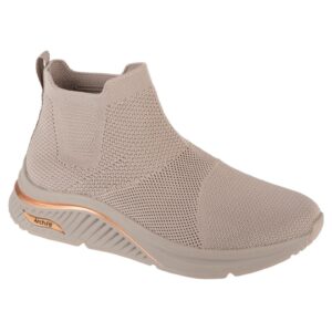 Pantofi sport dama -  Arch Fit S-Miles - Sock Walk 155580-TPE - Bej - Bej