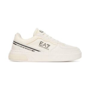 Tenisi unisex - Emporio Armani piele ecologica - crem
